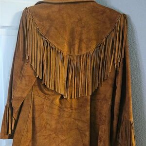 Ms Pioneer fringe jacket size 10